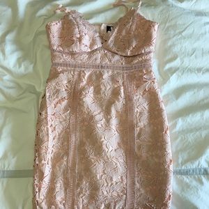 Bardot Lace Dress